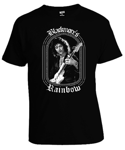 

Футболка Rainbow Blackmore Photo Best4U Черный, Футболка Rainbow Blackmore Photo Best4U Черный M