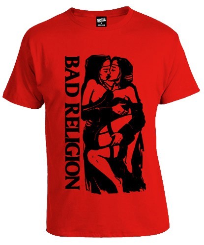 

Футболка Bad Religion Naughty Nuns Red Best4U Красный XXXL