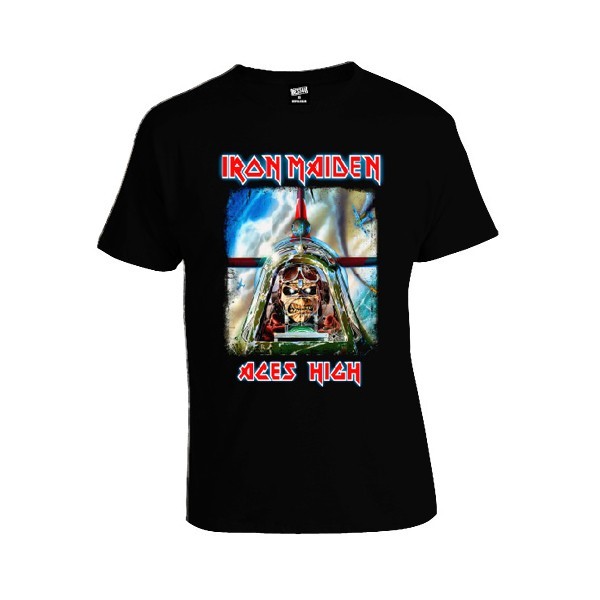 

Футболка Iron Maiden Aces High Black Best4U Черный XXL