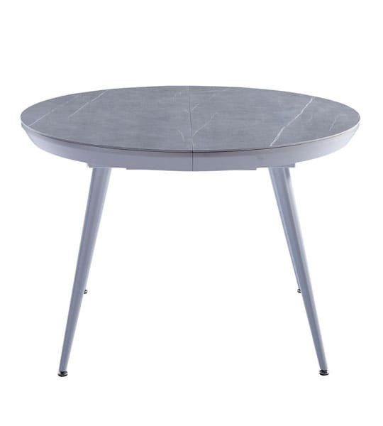 

Стол обеденный Vetro TML-875 (ТМЛ-875) айс грей/серый 1100/1500х1100х760 керамика