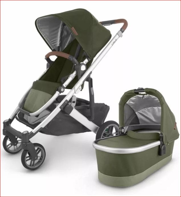 

Универсальная коляска 2 в 1 UPPAbaby CRUZ 2 HAZEL (оливковый/серебристая рама/рыжая кожа)