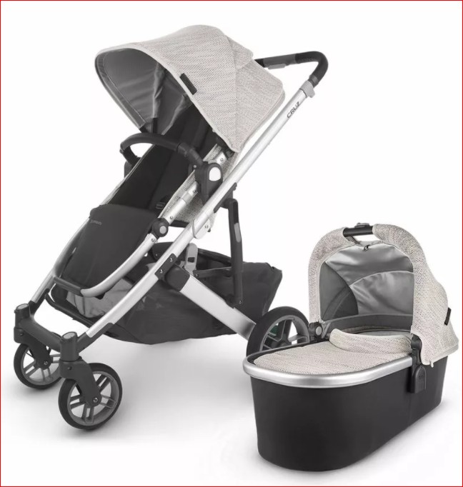 

Универсальная коляска 2 в 1 UPPAbaby CRUZ 2 SIERRA (песчаные дюны с зелеными и синими элементами/серебристая рама/черная кожа)