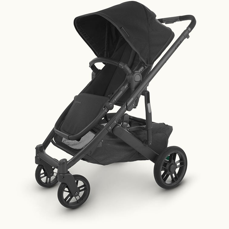 

Детская прогулочная коляска UPPAbaby CRUZ 2 JAKE (черный/графитовая рама/черная кожа), 810030090441