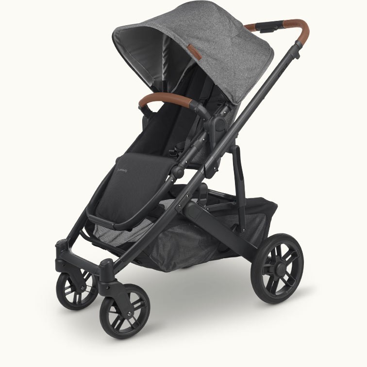 

Детская прогулочная коляска UPPAbaby CRUZ 2 GREYSON (графитово-серый меланж/графитовая рама/рыжая кожа), 810030093640