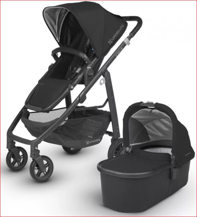 

Универсальная коляска 2 в 1 UPPAbaby CRUZ 2 JAKE (черный/графитовая рама/черная кожа)