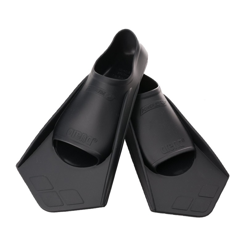 

Короткие ласты с закрытой пяткой Arena PowerFin Black 39-40 (95218-051)