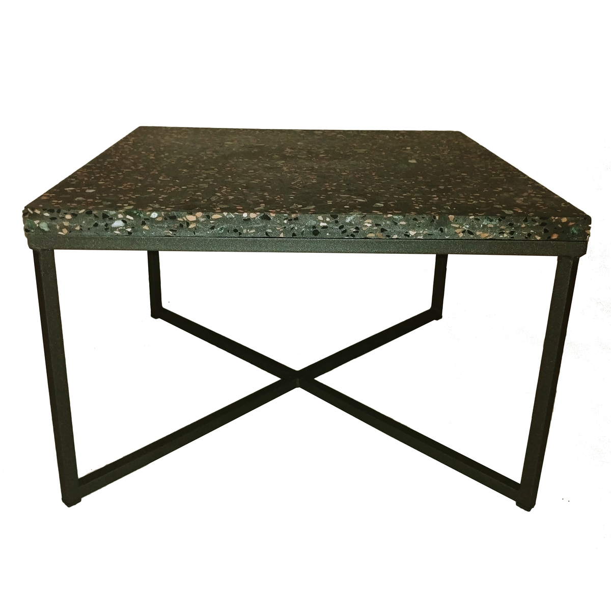 

Журнальный столик Метал Арт Тераццо 600х600х350 Черный