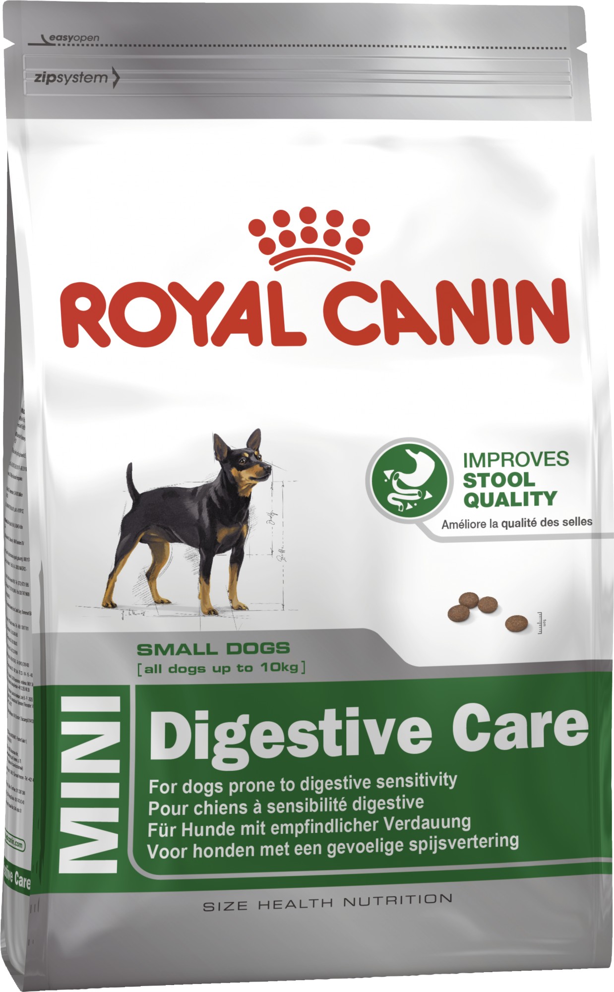 

Royal Canin Digestive Care Mini 1 кг Полнорационный сухой корм для собак весом до 10 кг с чувствительной пищеварительной системой