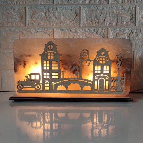 

Соляная лампа EcoDecorLamp Прямоугольная Узор 6