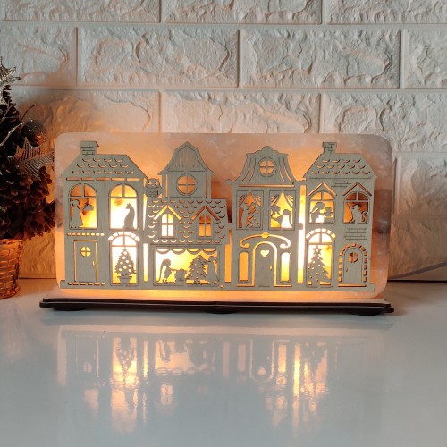 

Соляная лампа EcoDecorLamp Прямоугольная Узор 7