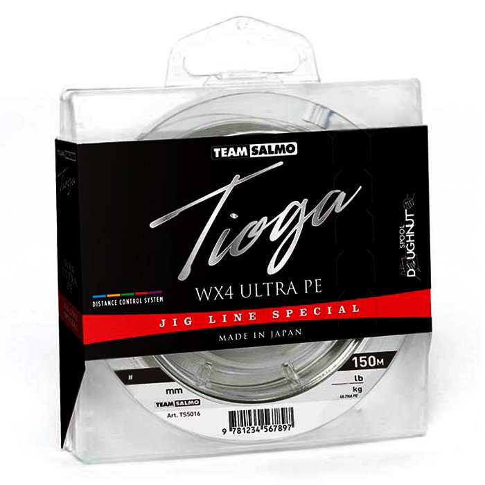 

Шнур Team Salmo Tioga Multi Colour 150m/0.24mm 12kg 26lb