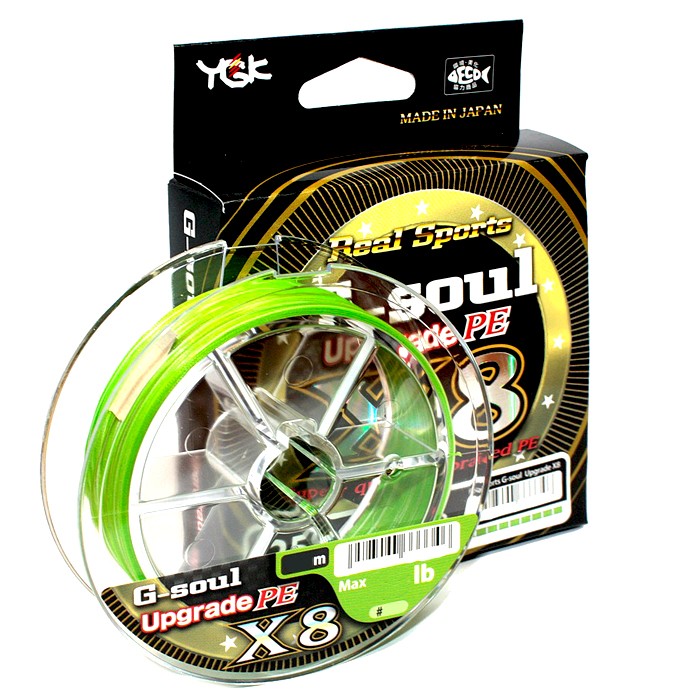 

Шнур плетеный YGK G-Soul x8 Upgrade 150m (0.165 (11kg, 22lb)
