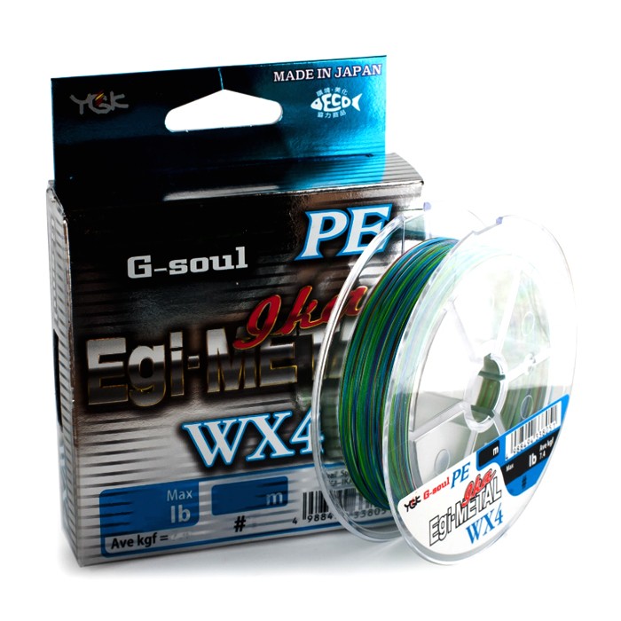 

Шнур плетеный YGK G-Soul EGI Metal 150m (0.5 (10lb / 4.54kg))