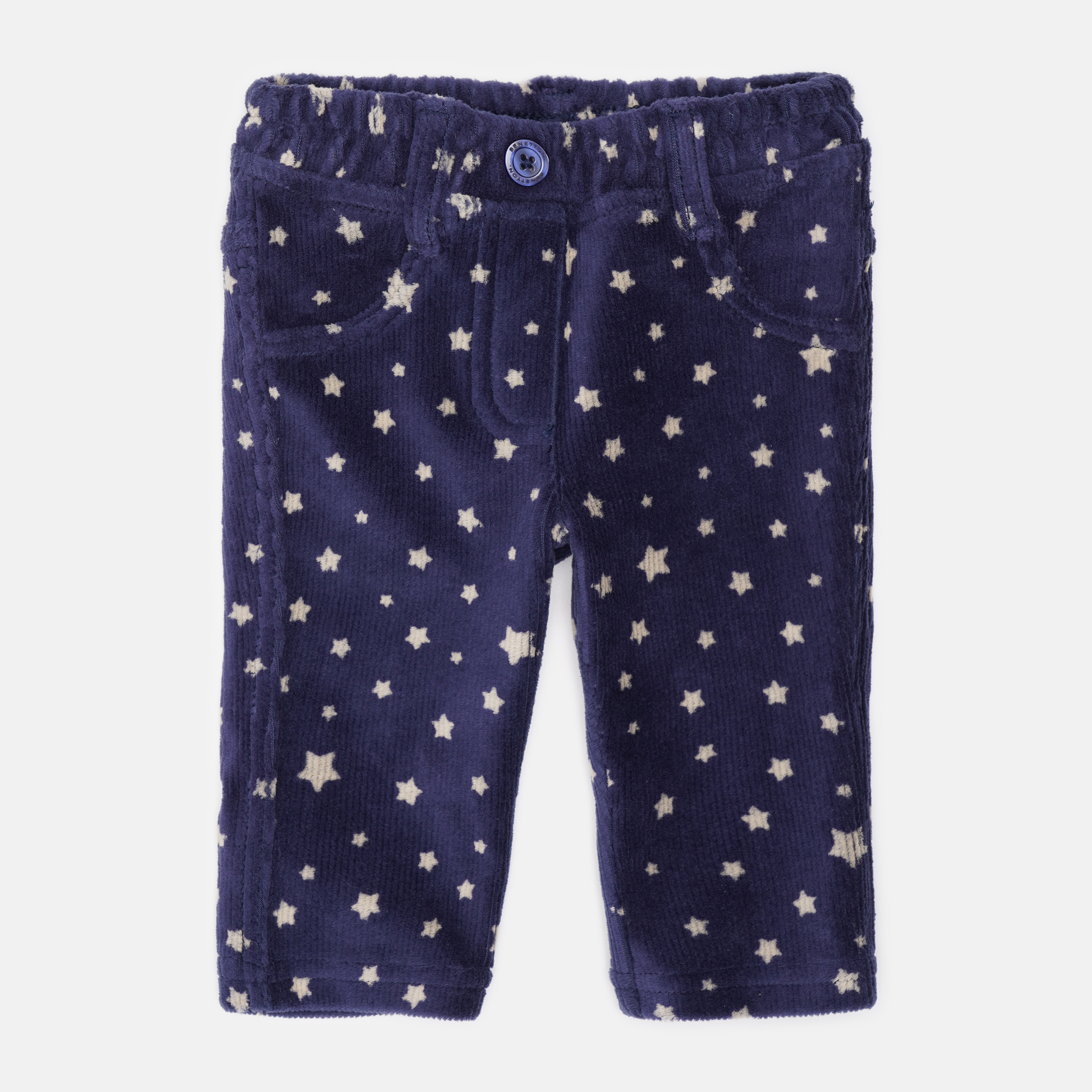 

Брюки вельветовые United Colors of Benetton chl03800150 62 см Темно-синие