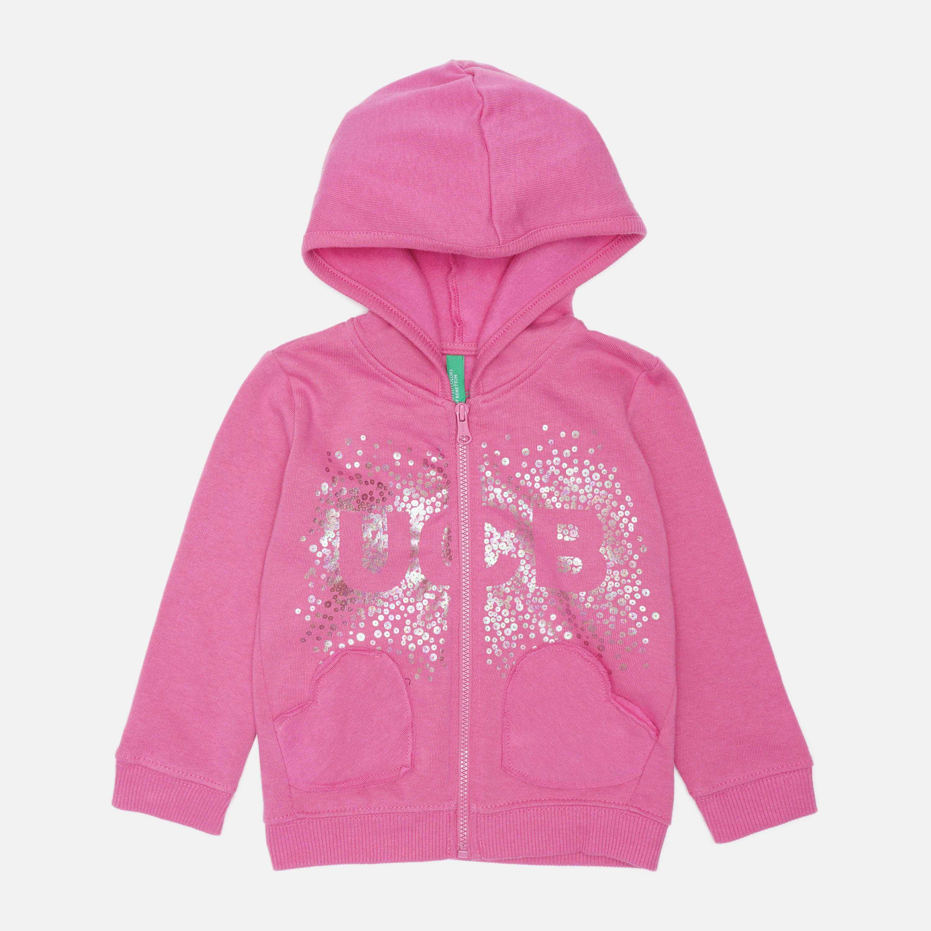 

Толстовка United Colors of Benetton chl03800082 82 см Розовая