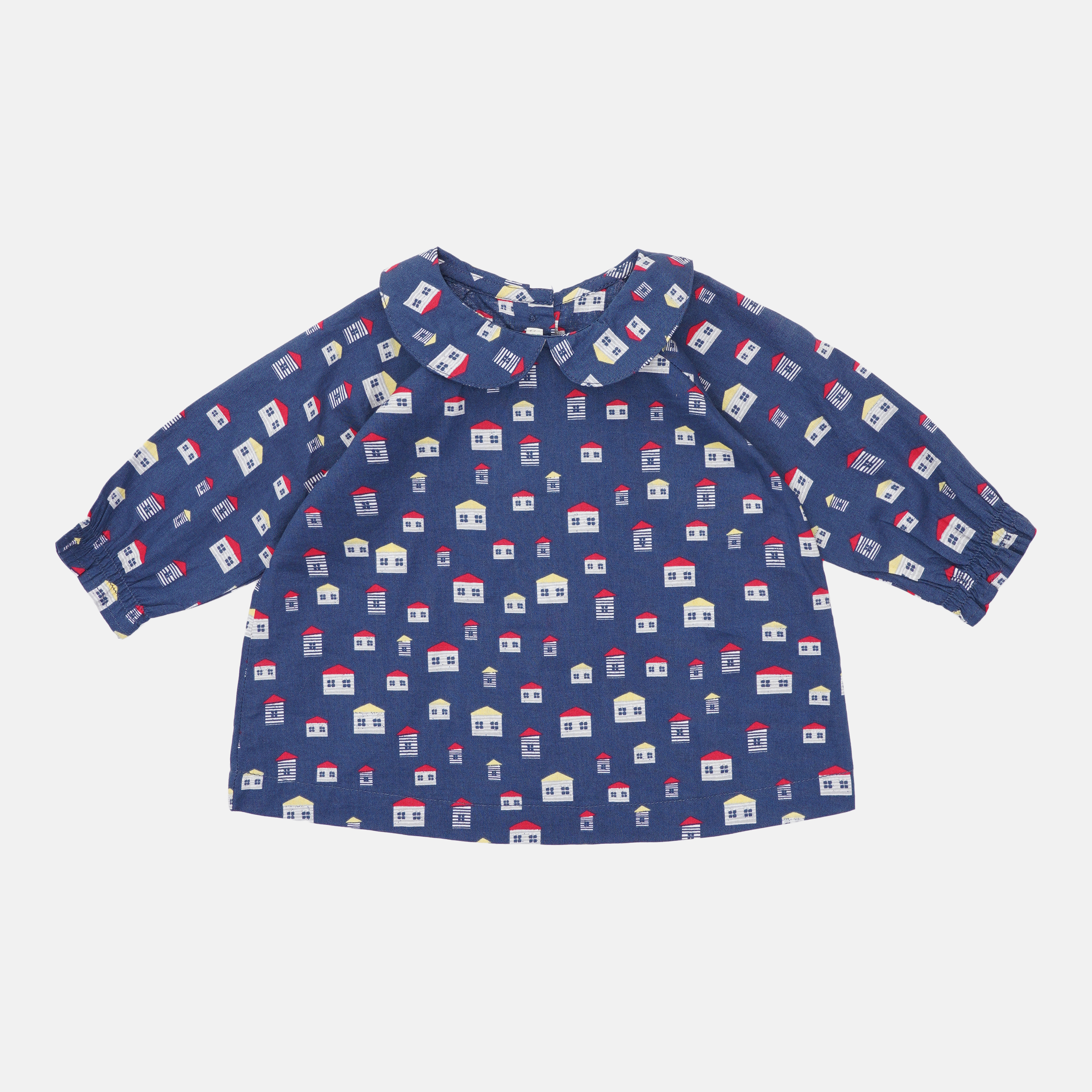 

Блузка United Colors of Benetton chl03800084 56 см Темно-синяя