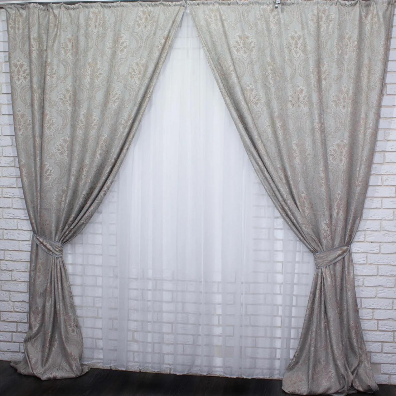 

Льняные шторы Chtextil 419ш