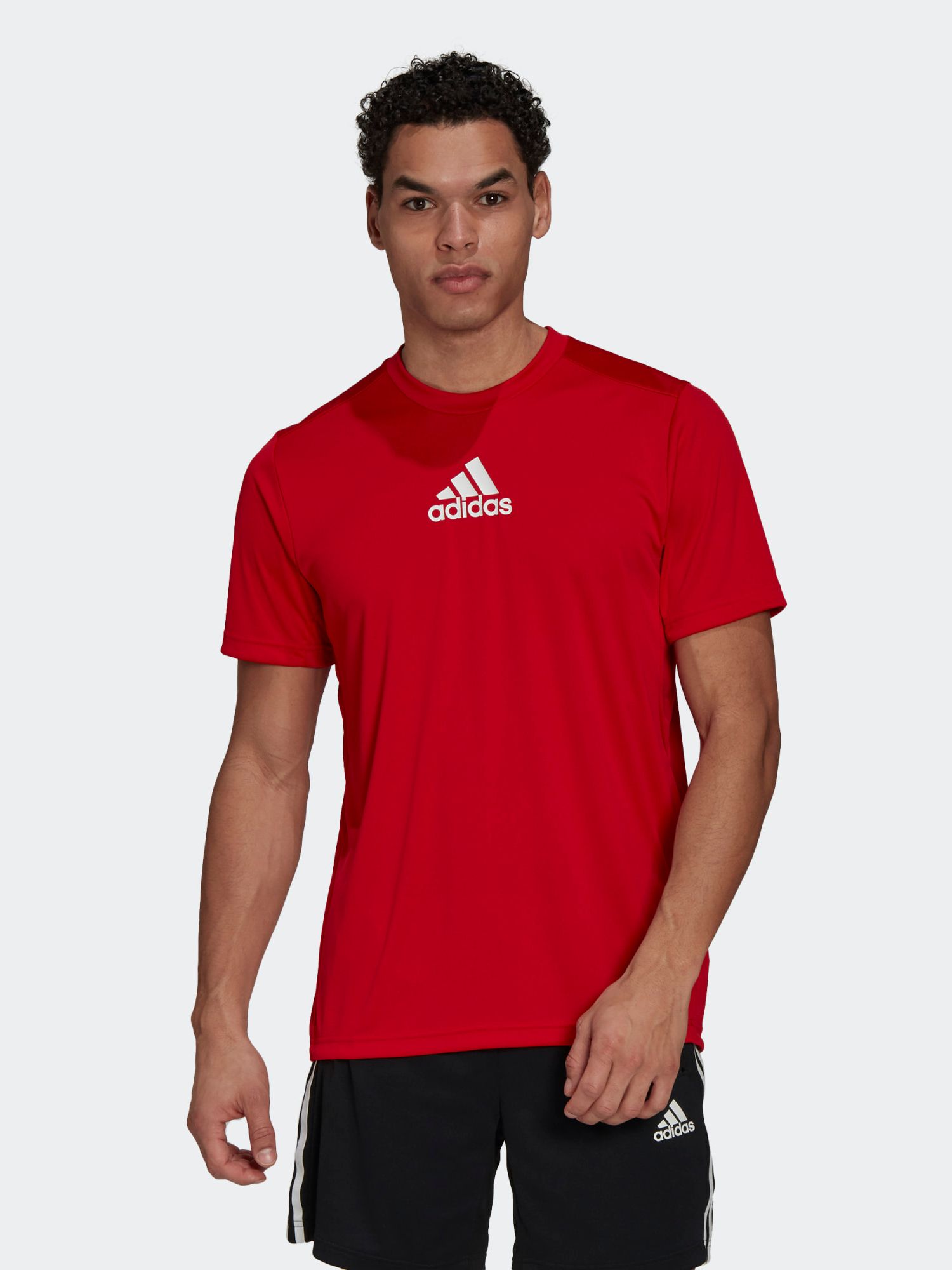 

Футболка Adidas M 3S Back Tee GM4318  Scarle/White, Футболка Adidas M 3S Back Tee GM4318 3XL Scarle/White