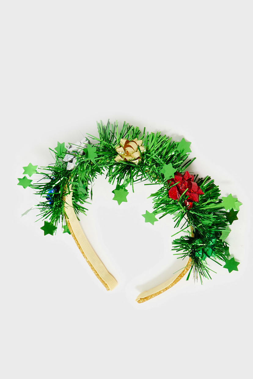 

Женский зеленый обруч TINSEL GARLAND HEADB Accessorize OS 286192