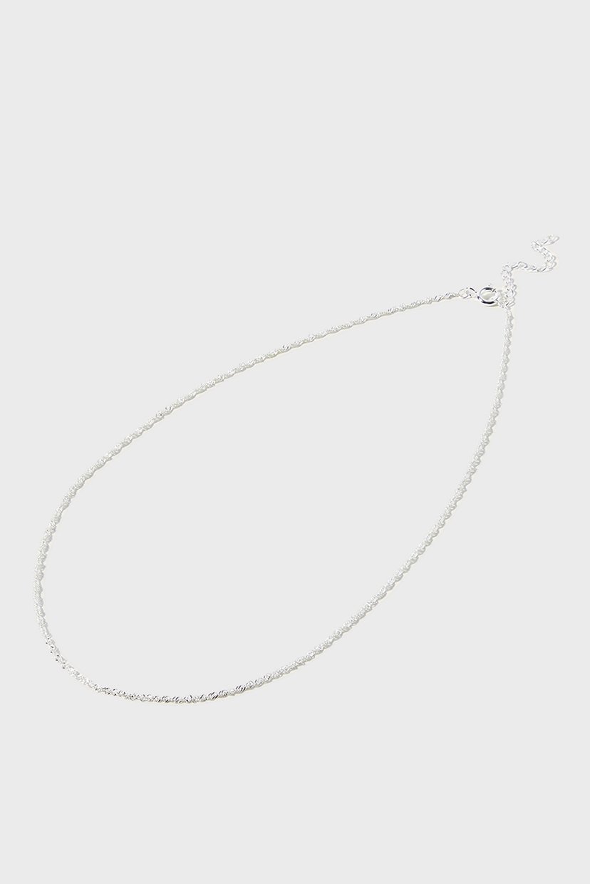 

Женская серебряная ожерелье ST TWIST Accessorize OS 282593