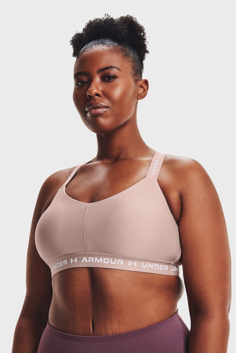 

Женский розовый спортивный топ UA Crossback Low Under Armour  1361033-667, Женский розовый спортивный топ UA Crossback Low Under Armour SM 1361033-667