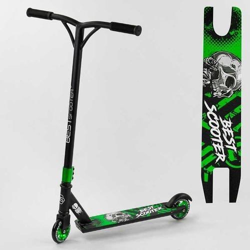 

Самокат Трюковый Детский 88311 Best Scooter Алюминиевый диск и дека, колёса PU, d=10см