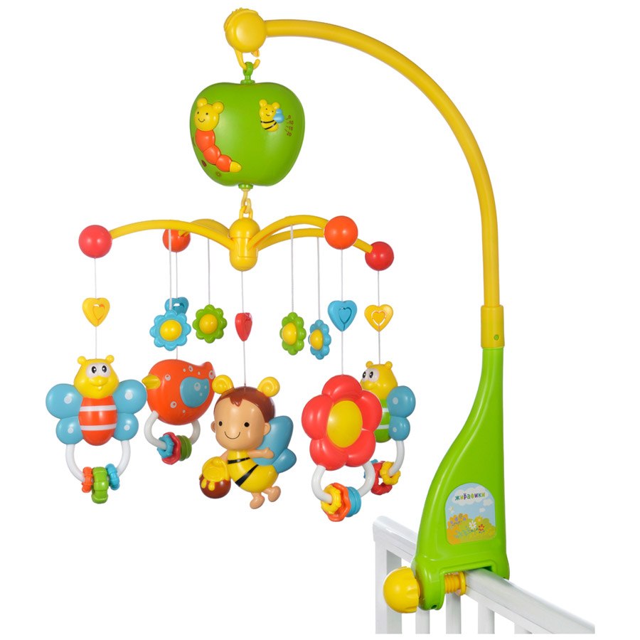

Карусель на кроватку на радиоуправлении HL 2018 А Baby Toys