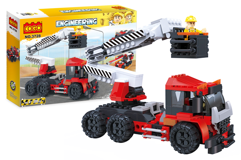 

Конструктор "Кран" 300 дет COGO 3728