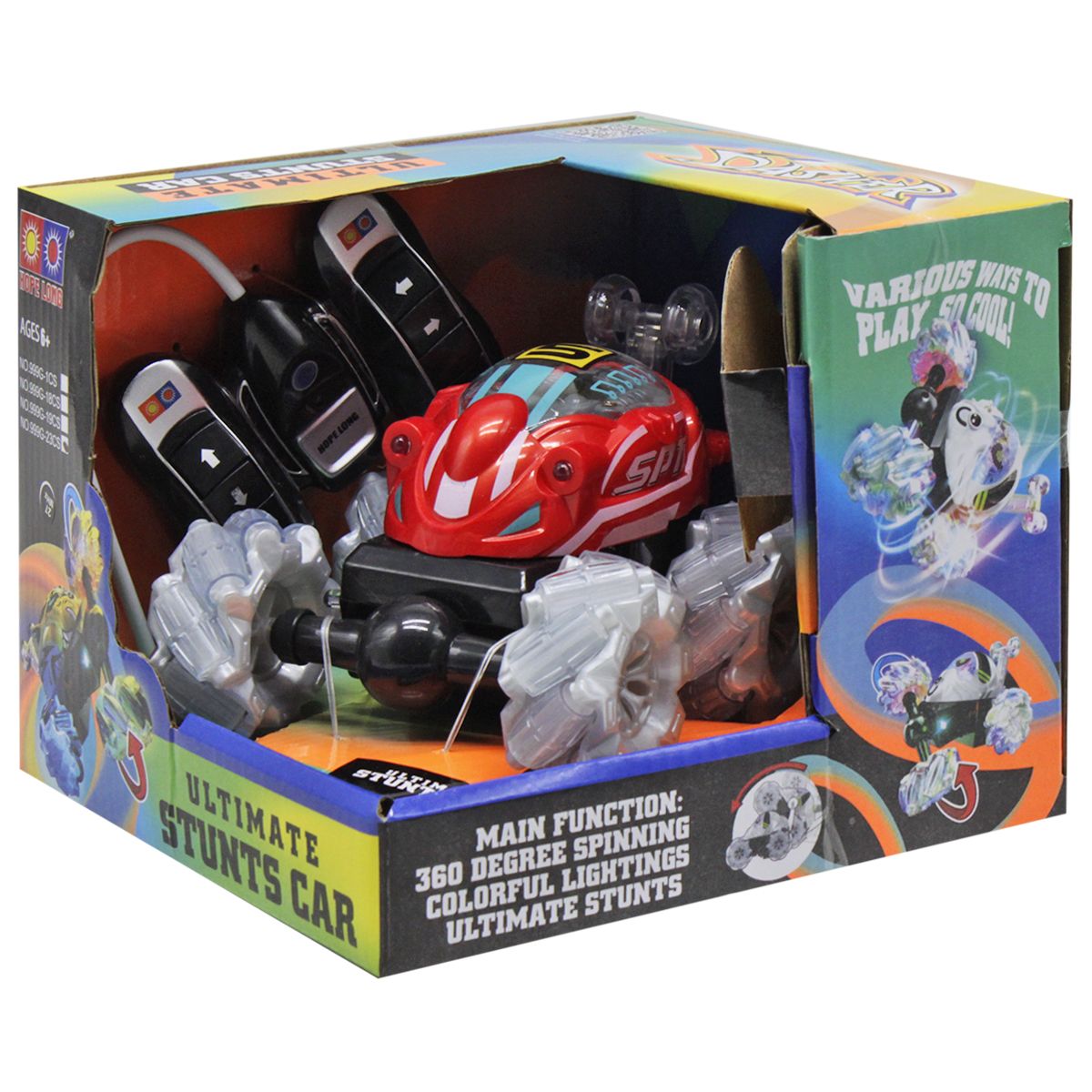 

Машинка-перевертыш Super stunts car красная вид 1 MiC (999G-23CS) (178887)