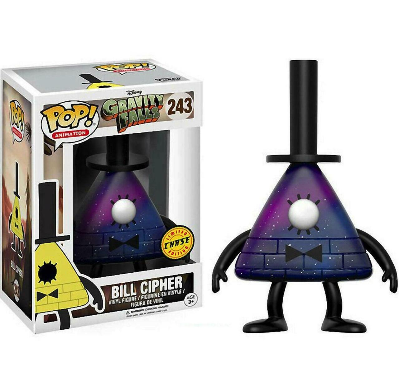 

Фигурка Funko Pop Фанко Поп Гравити Фолз Билл Шифр Gravity Falls Bill Cipher Chase Exclusive 10 см GF ВС C 243