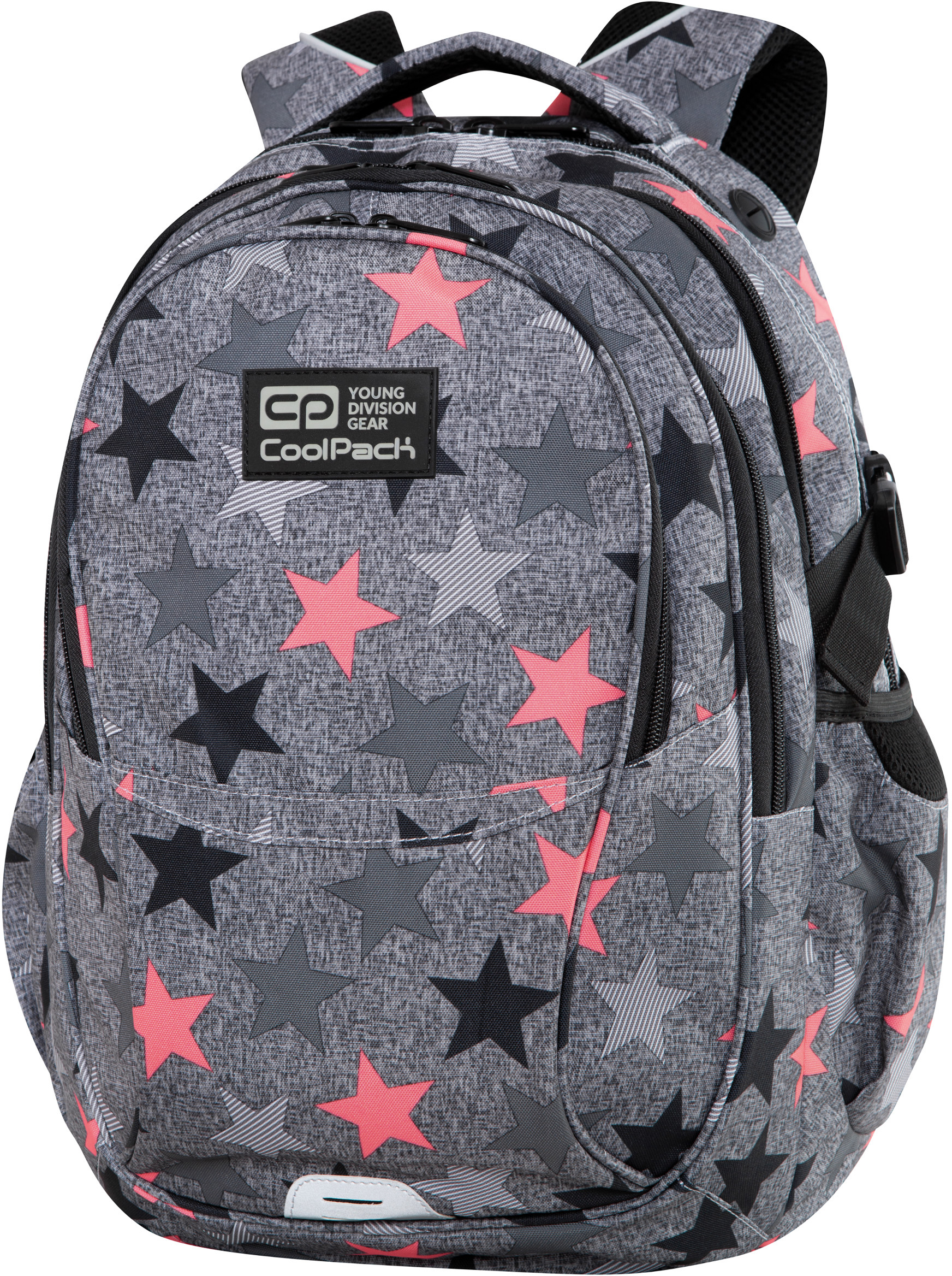 

Рюкзак школьный CoolPack Factor Fancy Starts для девочек 46x32x17 см 29 л (C02176)