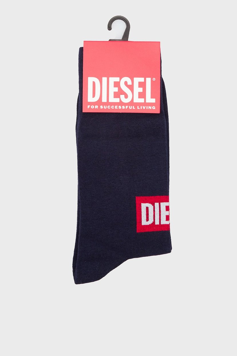 

Мужские темно-синие носки Diesel  00S6U0 0WDAA, Мужские темно-синие носки Diesel S 00S6U0 0WDAA