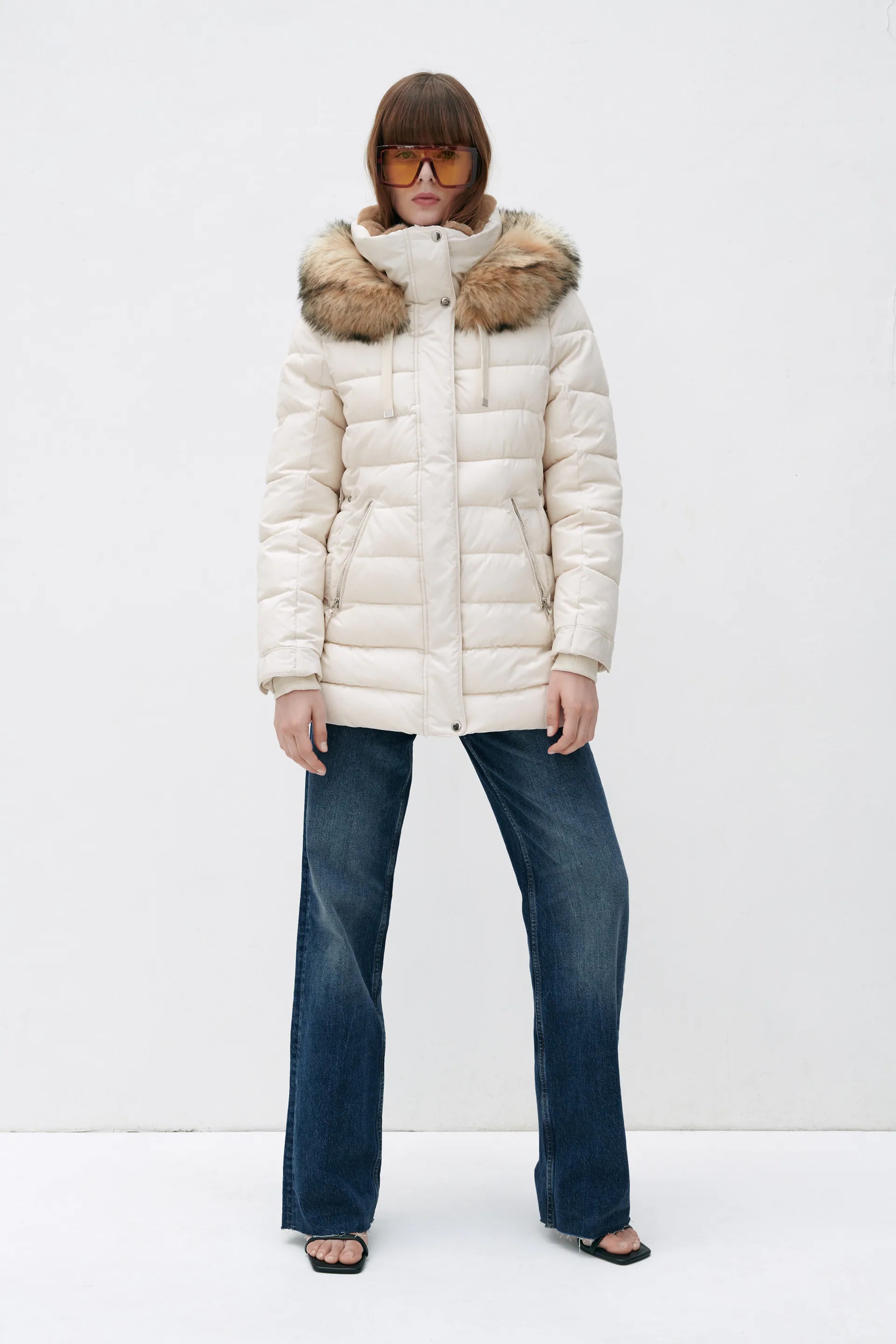 

Куртка Zara  молочный 3427702712, Куртка Zara M молочный 3427702712