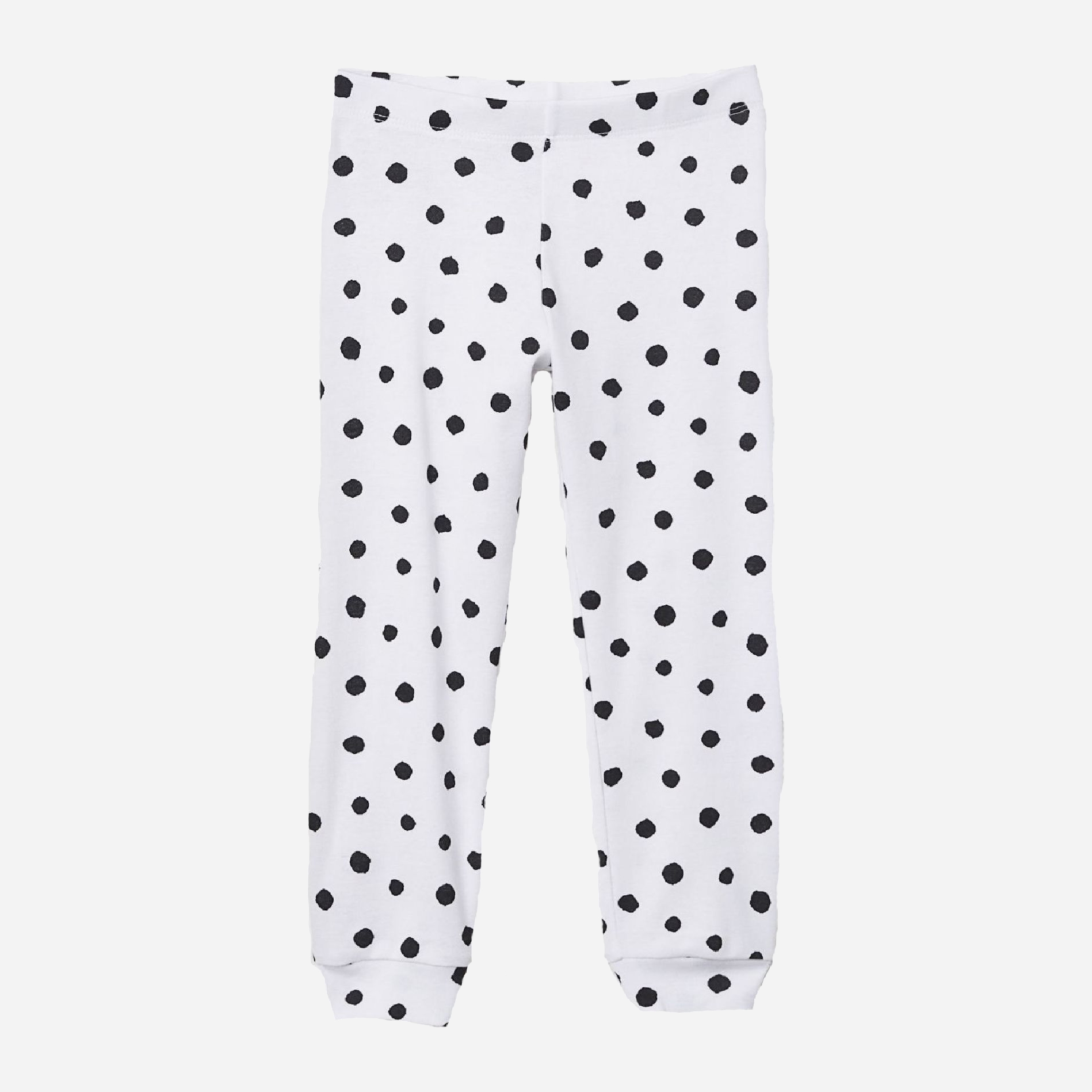

Штаны пижамные H&M 62376581 92 см Белые в горох