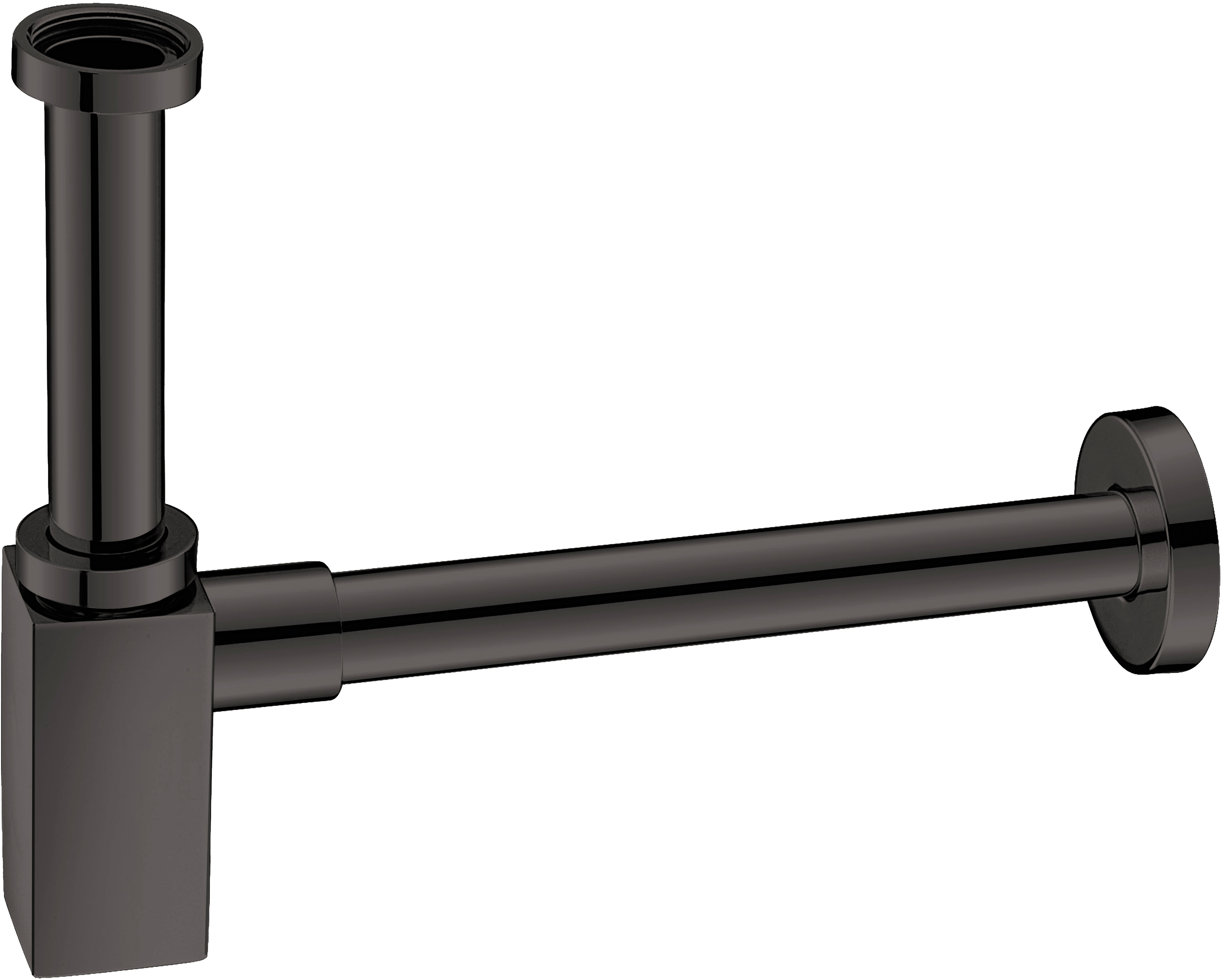 

Сифон для раковины IMPRESE Grafiky колбовый 1 1/4"x32 мм черный ZMK041807600