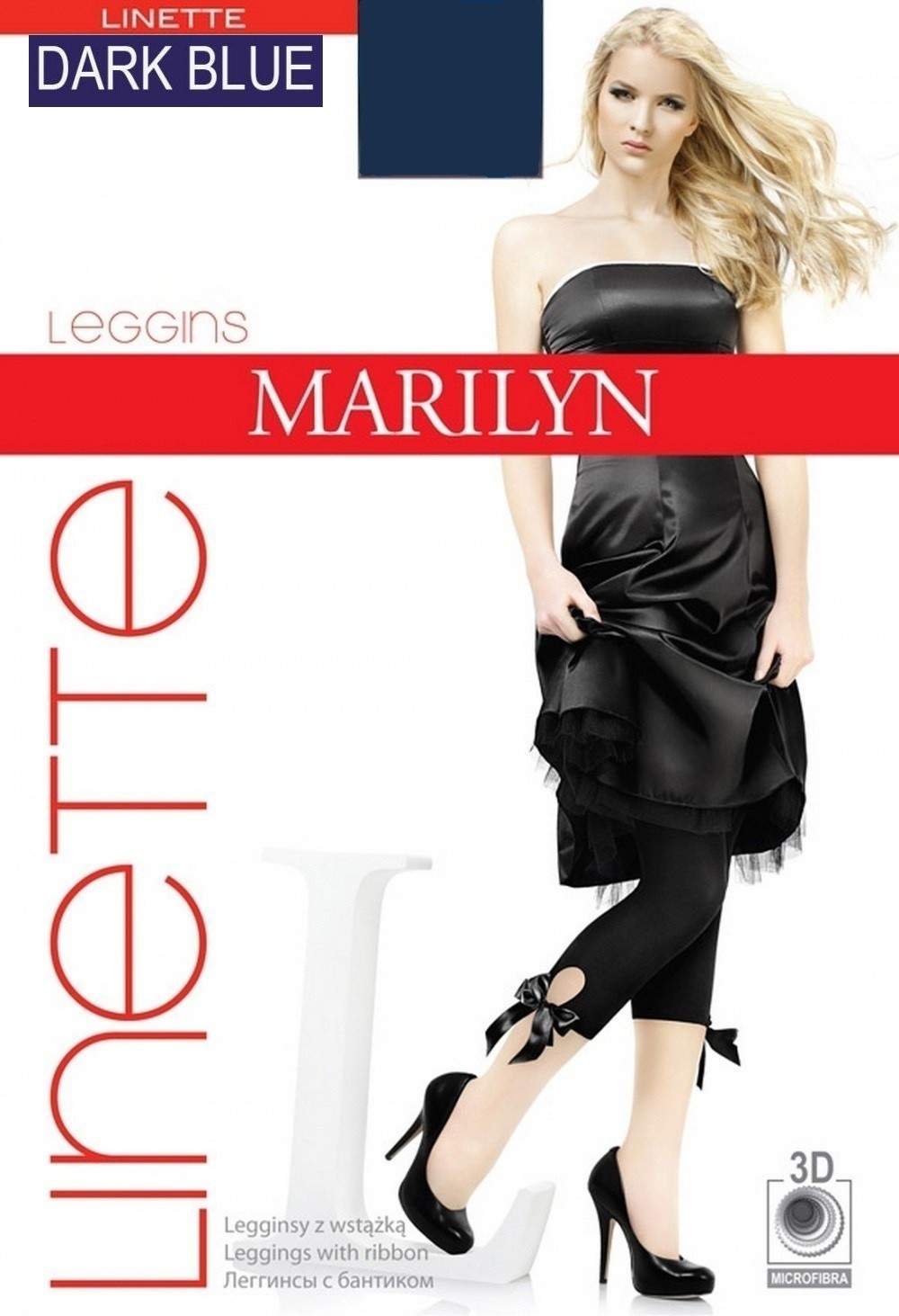 

Леггинсы 80 deh Miss Marilyn Linette 3-4 Темно-синие