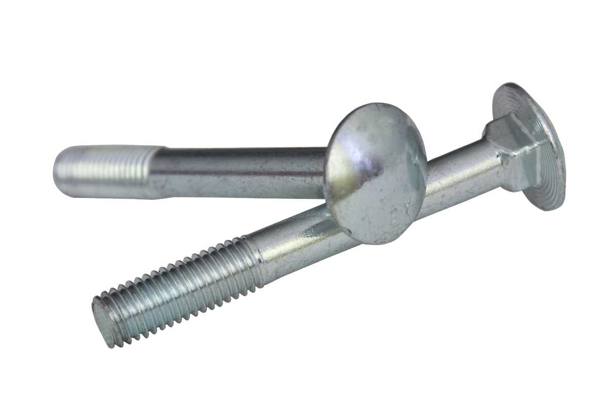 

Болт DIN 603 M16x170 4,6 цинк + DIN 934, 25 шт.