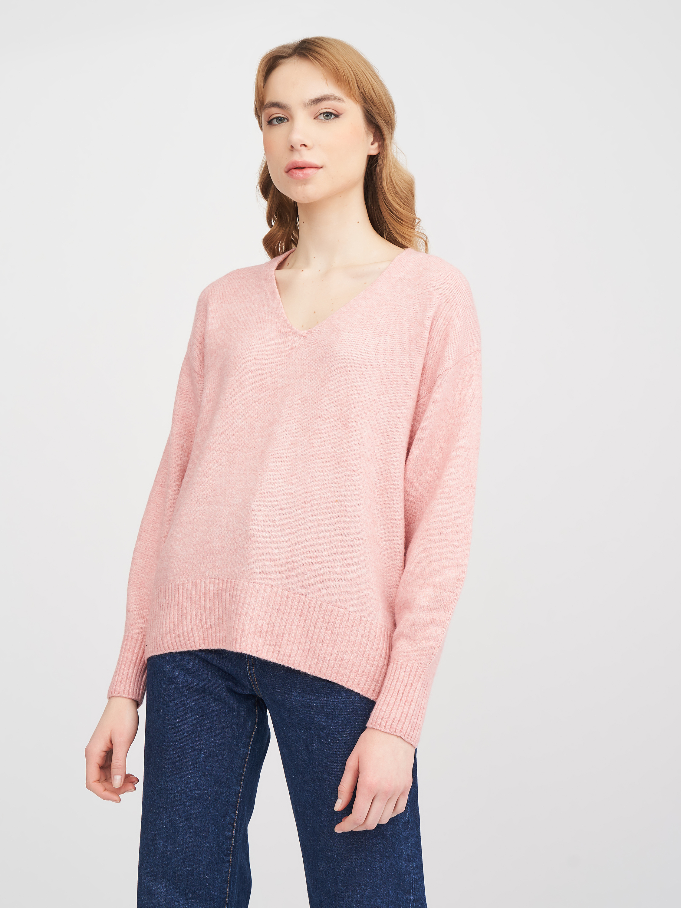 

Пуловер H&M 8636462sm  Светло-розовый, Пуловер H&M 8636462sm XS Светло-розовый