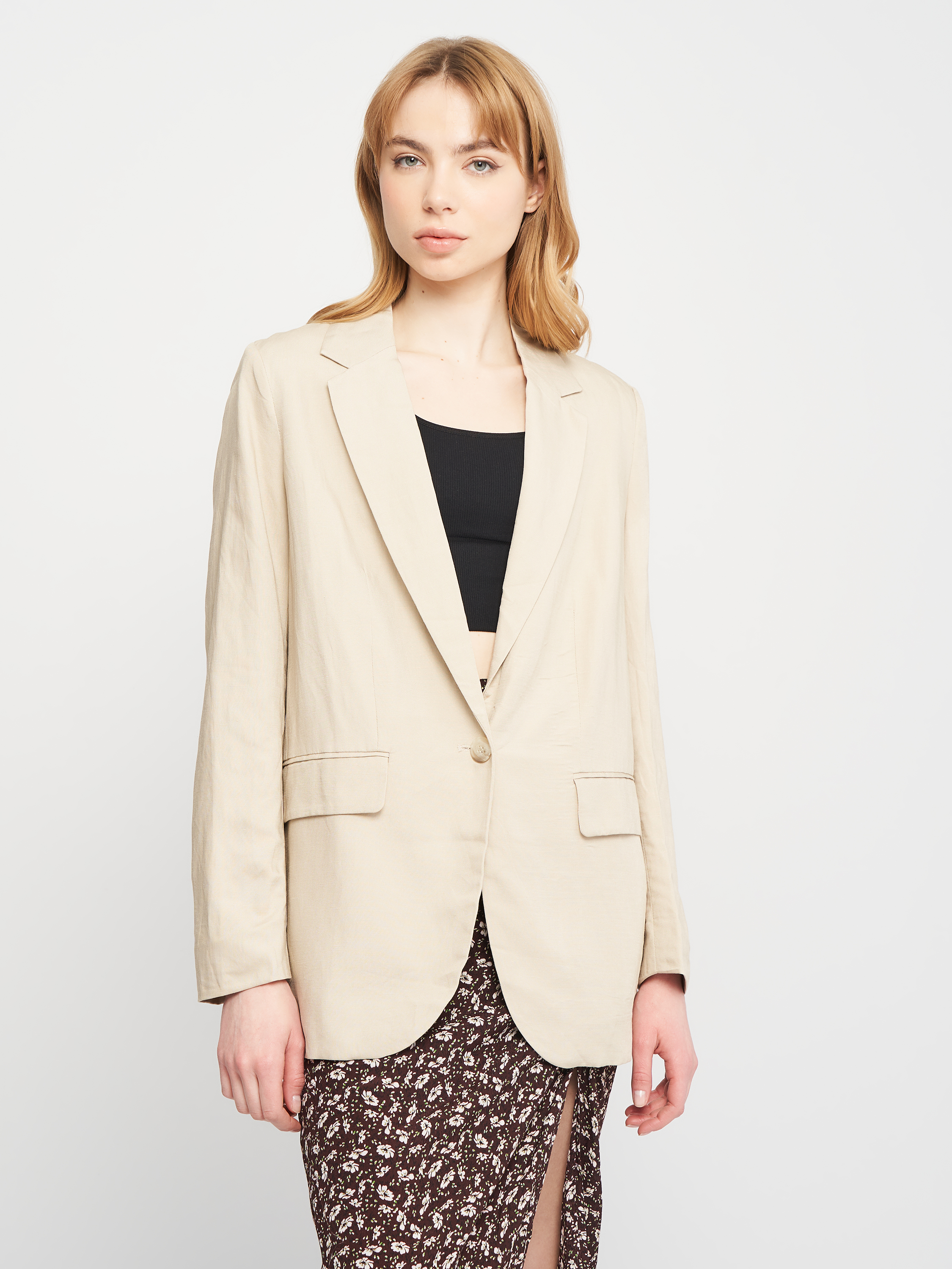 

Пиджак H&M 8173521bar  Бежевый, Пиджак H&M 8173521bar 38 Бежевый