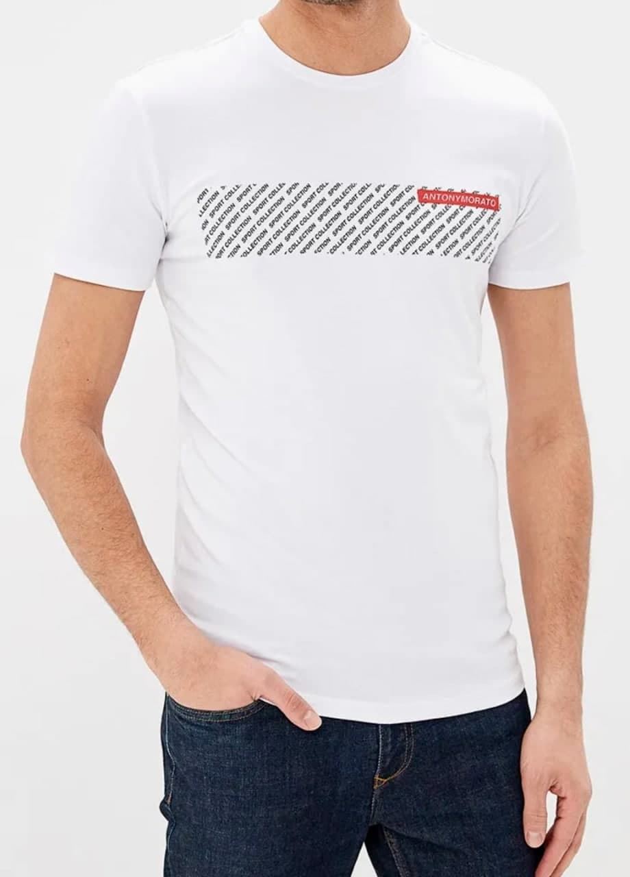 

Футболка Antony Morato XXL белый AM002622