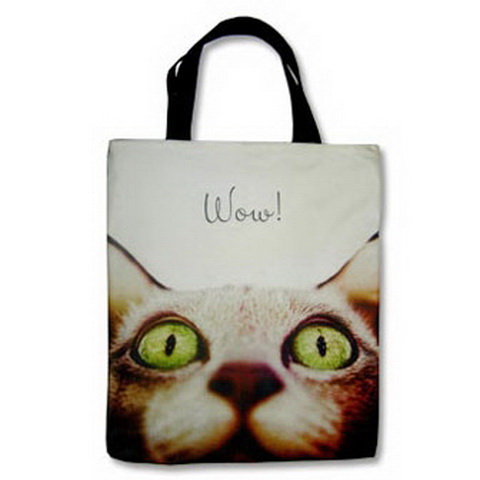 

Сумка женская тканевая Original Кот Wow Presentville 40x45 см 000173593