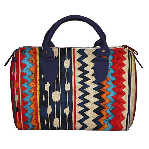 

Сумка бочонок Barrel Ornament etno style Presentville 28х18х17 см 000170003