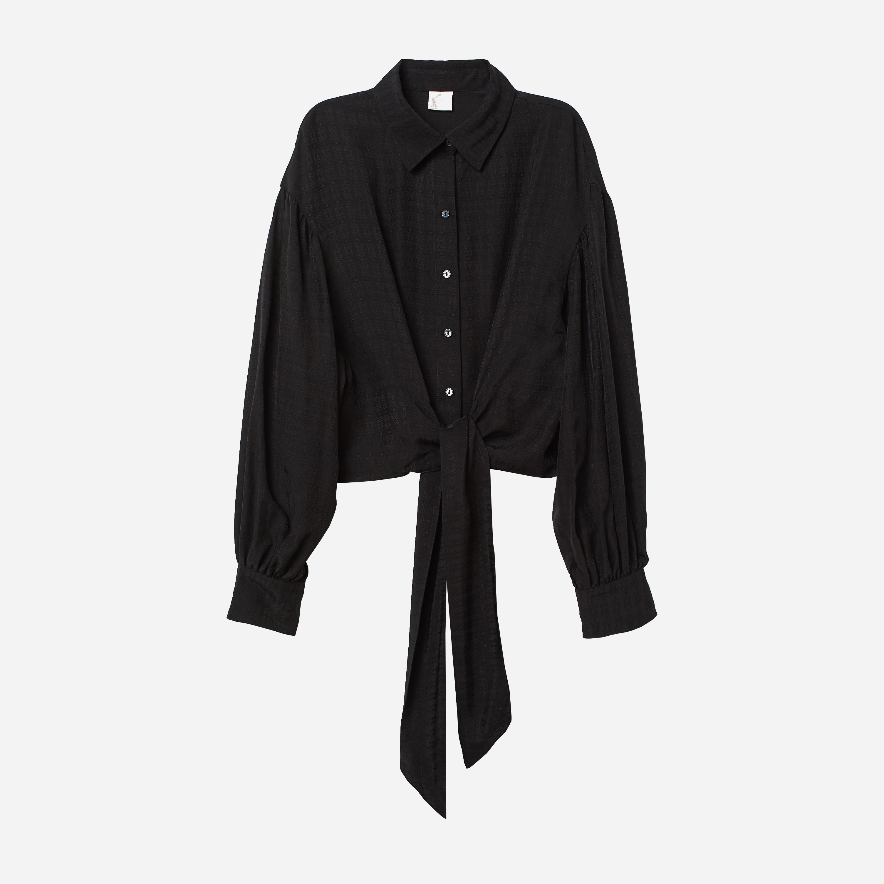 

Блузка H&M 0732534-9  Черная (СА2000001460689, Блузка H&M 0732534-9 32 Черная (СА2000001460689)