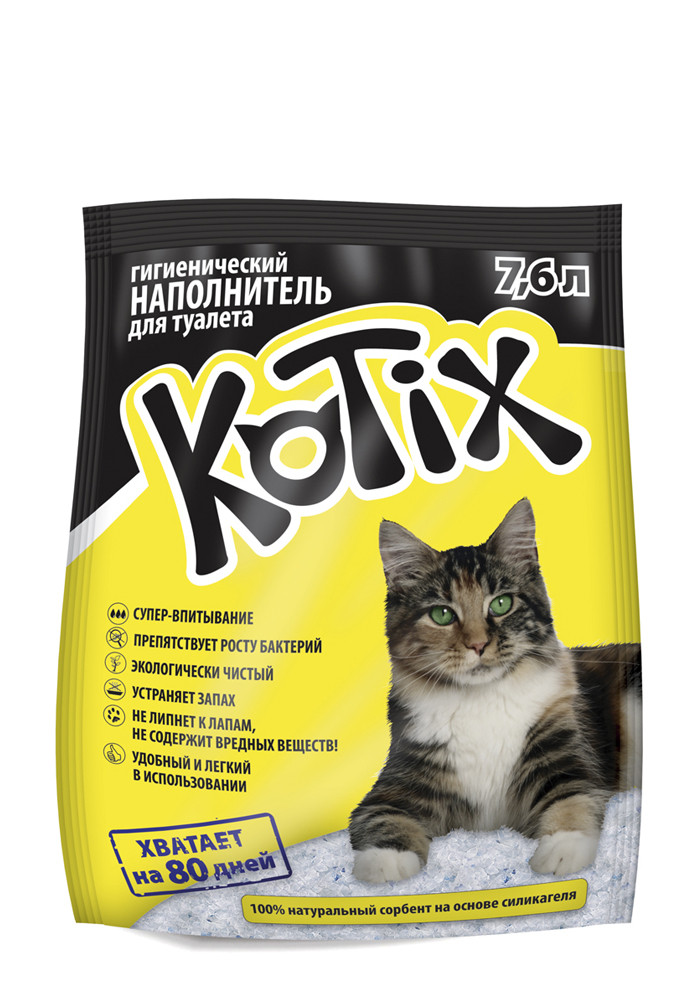 

Наполнитель для кошачего туалета KOTIX 7.6 л