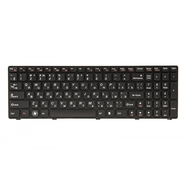 

Клавиатура PowerPlant для ноутбука IBM/Lenovo G580, N580 черный, черный фрейм (KB311071)