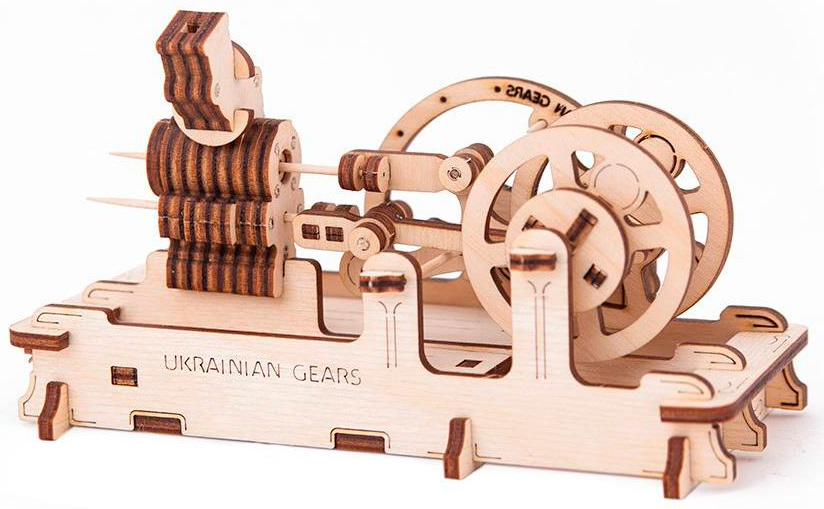 

Механические 3D пазлы Ukrainian Gears Пневматический двигатель (70009)