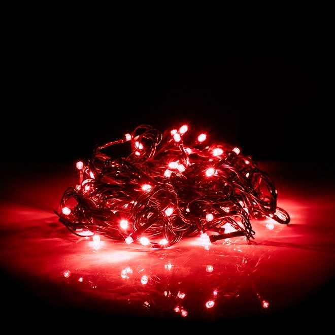 

Світлодіодна гірлянда ялинкова "500LED" Червона, новорічна гірлянда на 32м (VS7004789)