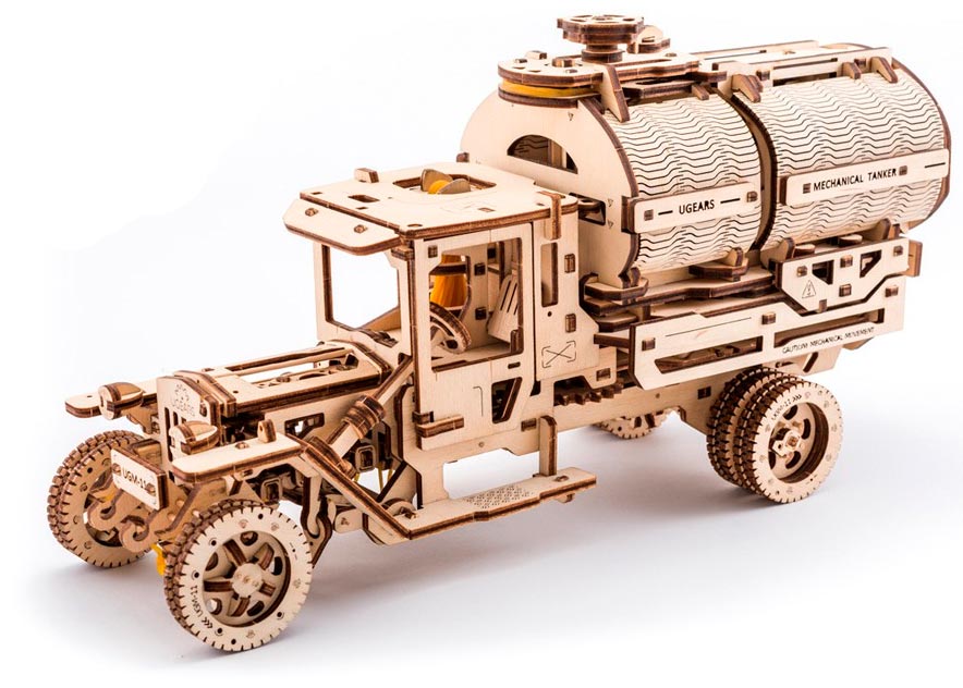 

Механический 3D пазл Ukrainian Gears Автоцистерна (70021)