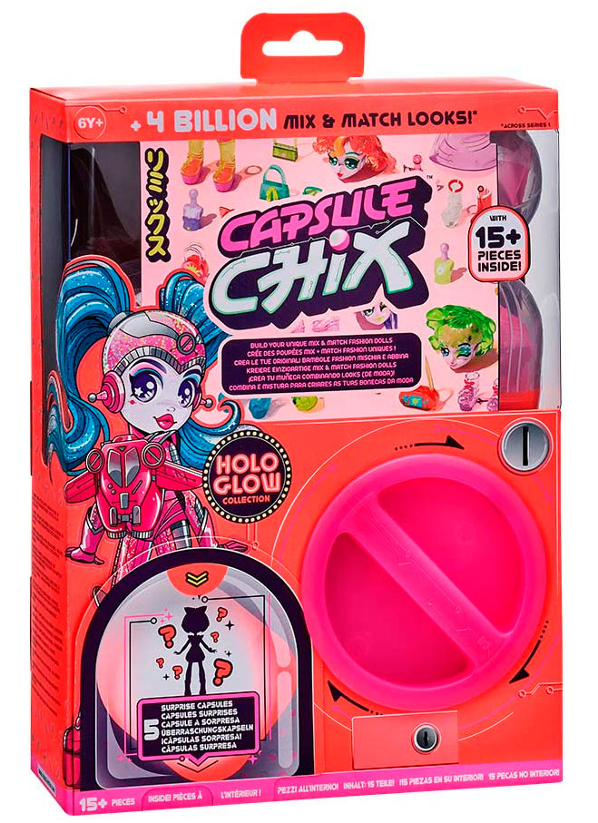 

Набор Moose Capsule chix с куклой Holo Glow (59205)