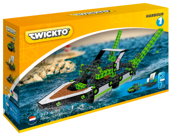 

Конструктор Twickto Harbour-1 237 элементов (армада, лодка, катер) (15073826)
